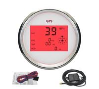 Conta-chilometri digitale GPS, tachimetro impermeabile per auto, battelli, camion, con retroilluminazione, 85 mm, 9-32 V