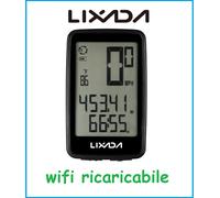 conta chilometri Wireless Computer Bici Ciclocomputer CORSA/MTB ricaricabile