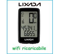 conta chilometri Wireless Computer Bici Ciclocomputer CORSA/MTB ricaricabile