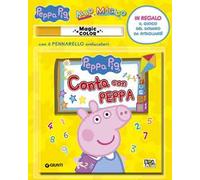 Conta con Peppa. Albo magico. Peppa Pig. Ediz. a colori. Con pennarello svelacolori