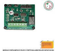 Conta Impulsi Per roller Switchallarm Contatti a Corda Allarme Scasso x Serrande