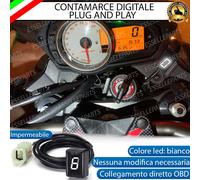 CONTA MARCE DIGITALE LED BIANCO SPECIFICO PER KAWASAKI BRUTE FORCE 750