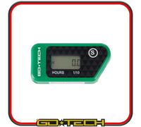 CONTA ORE MOTO CROSS CONTAORE Verde ENDURO MOTARD DIGITALE WIRELESS SENZA FILI