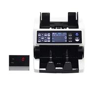 Contabanconote, Money Counter Machine With Screen Touch CIS Mix Value High Precision Detector 6-8 Billnotes Counting Counterfeit,Funzioni versatili(With display)