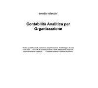 Contabilità analitica per organizzazione