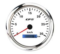 Contachilometri 7 Colori Universale 110MM GPS Tachimetro Calibro 30/60/80/120/200KMH 80MPH Misuratore Di Velocità Per Moto Marine Barca Camion