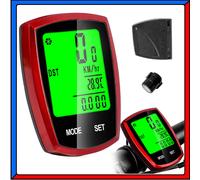 Contachilometri Bici Wireless Tachimetro per Bicicletta Impermeabile Senza Fili