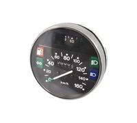 CONTACHILOMETRI CLASSIC 160 km/h NERO CORNICE CROMATA PER PIAGGIO VESPA PX 125 1998-2001 VNX2-VLX1-VSX1