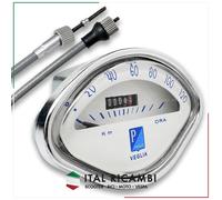 CONTACHILOMETRI COMPLETO DI CAVO E SUPPORTO VESPA 150 160 GS
