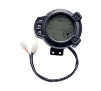 Contachilometri Contagiri Tachimetro Digitale LCD Per Moto DC 12V