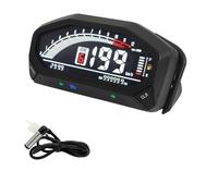 contachilometri della motocicletta Pannello Strumenti Per Motociclette Tachimetro Digitale Universale Display Contagiri Indicatori Accessori
