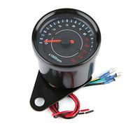 Contachilometri digitale per motocicletta, contagiri elettronico universale a 12V DC con retroilluminazione a LED per moto, contagiri