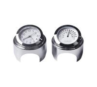 Contachilometri digitale Supporto universale manubrio per moto da 1'', orologio con quadrante termometro, contachilometri tachimetro indicatore del livello del carburante