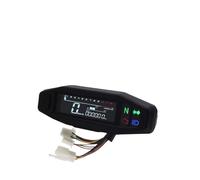 Contachilometri digitale Tachimetro digitale universale per moto, indicatore dell'olio, contagiri, indicatori, per quadro strumenti, indicatori di direzione