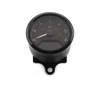 Contachilometri digitale Tachimetro universale per moto + staffa, contagiri, indicatore del carburante, cruscotto, quadrante, contachilometri, indicatore digitale