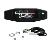 Contachilometri Digitale Universale Contachilometri Tachimetro | Pannello Strumenti Carburante RPM Direzione Adattano Alla Maggior Parte Motocicli