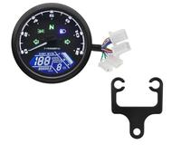 Contachilometri Digitale Universale Per Per Moto Cluster Strumenti Moto | Contagiri Contaore 12000 Kmh/mph Indicatore Marcia(SS0012-3)