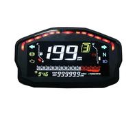 Contachilometri Digitali Strumento Moto Universale Termometro Acqua Tachimetro Digitale Display Contatore Carburante Cruscotto Per
