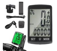 Contachilometri e Tachimetro per Bici - Contachilometri Wireless - Velocimetro Luminoso e Impermeabile per Mountain Bike Bici da Strada Moto ATV