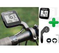 contachilometri gps CYCPLUS G1 +braccio supporto Computer Bici corsa garmin