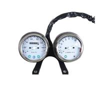 Contachilometri meccanico universale per motocicletta a doppia testa da 12 V, tachimetro e strumento di velocità del motore