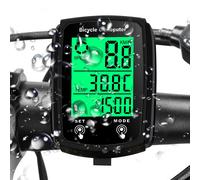 ✅Contachilometri per Bicicletta Senza Fili Computer da Bici Impermeabile Display