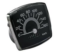 Contachilometri R M S 163680045 per V e s p a 50 Special e Elestart (1969-1983) - Scala Racing 160 km/h - Fondo Nero/Bianco e Cornice Cromata R.O. 123424