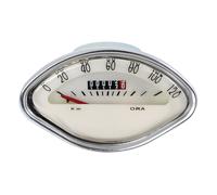 Rms Classic Piaggio Vespa 160 Gs-180ss 120 Km/h Speedometer Argento