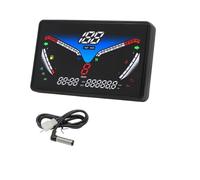 Contachilometri Strumento Regolabile Tachimetro digitale universale per moto con display multifunzione, orologio per quadro strumenti