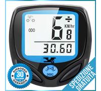 Contachilometri Tachimetro Bici SENZA FILI conta chilomentri wireless bicicletta