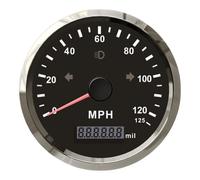 Contachilometri Tachimetro Digitale Universale Per Moto 85MM Contachilometri Velocità 120/200KMH Con Indicatori Di Direzione Abbaglianti Per ATV 9-36V