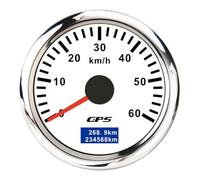 Contachilometri Tachimetro GPS Digitale Da 52 Mm Con Antenna 60/80/120/200KMH Retroilluminazione A 7 Colori Universale Per Moto 12V 24V