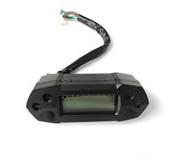 Contachilometri Tachimetro LCD universale per moto Misuratore di velocità regolabile elettrico digitale Contachilometri Indicatore olio modificatoA Tachimetro