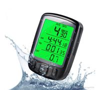 Contachilometri Tachimetro per Bici Bicicletta Impermeabile Conta KM Display LCD
