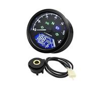 Contachilometri Tachimetro Strumento Universale Per Moto Tachimetro Digitale Sensore Contagiri 0~12000 Giri/min Per Moto Per 1 A 4 Cilindri 12 V