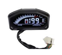 Contachilometri Universale Del Motociclo Tachimetro Retroilluminazione Digitale Contachilometri Contagiri Indicatore Carburante Visualizzazione Della Velocità Per YG150-23 Per 1,2,4 Cilindri