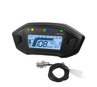 Contachilometri Universale Per 2,4 Cilindri 10000RPM Moto Display LCD Tachimetro Contachilometri Contagiri Con Sensore Digitale Cruscotto Calibro