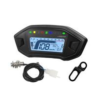 Contachilometri Universale Per 2,4 Cilindri 10000RPM Moto Display LCD Tachimetro Contachilometri Contagiri Con Sensore Digitale Cruscotto Calibro