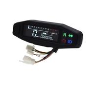 Contachilometri universale Tachimetro per motocicletta, indicatore livello olio, contagiri, indicatori digitali universali, per quadro strumenti, di direzione