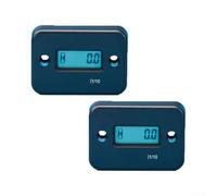 Contachore Digitale per moto 2 Impermeabile LCD Contachore Digitale(Black Timer)