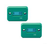 Contachore Digitale per moto 2 Impermeabile LCD Contachore Digitale(Green Timer)