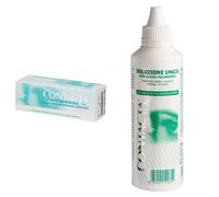 CONTACTA® Daily Lens Yal -8.00 + Soluzione Oculare Con Acido Ialuronic