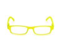 Contacta, Fluo, Occhiali da Lettura per Uomo e Donna, Occhiali da Lettura Leggeri e Colorati, Pratici e Funzionali, Montatura con Aste Flex, Diottrie +3,00, Colore Giallo, 18g