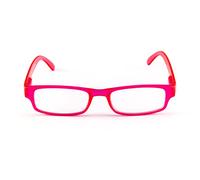 Contacta, Fluo, Occhiali da Lettura per Uomo e Donna, Occhiali da Lettura Leggeri e Colorati, Pratici e Funzionali, Montatura con Aste Flex, Diottrie +1,50, Colore Fucsia, 18g