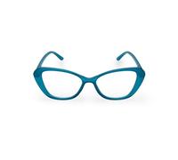 Contacta Occhiali da Lettura Donna Mayra, Montatura a Farfalla in Stile Retrò, Verde Smeraldo, +3.50 Diottrie