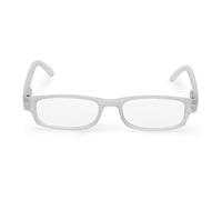 Contacta, One Color, Occhiali da Lettura per Uomo e Donna, Occhiali Leggeri, Funzionali e Colorati, Montatura con Aste Flex, Colore Crystal, Diottrie +2,50, Confezione con Astuccio Portaocchiali, 21g