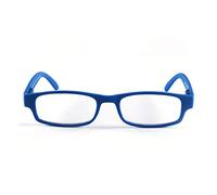Contacta, One Color, Occhiali da Lettura per Uomo e Donna, Occhiali Leggeri, Funzionali e Colorati, Montatura con Aste Flex, Colore Blu, Diottrie +1,50, Confezione con Astuccio Portaocchiali, 21g