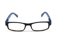 Contacta, One, Occhiali da Lettura per Uomo e Donna, Occhiali Pratici e Funzionali, Montatura Bicolore, Colore Blu, Diottrie +2,00, Confezione con Astuccio Trasparente, 21g