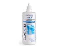 Contacta, Solution, Soluzione Unica per Lenti a Contatto, Favorisce Idratazione delle Lenti a Contatto, Deterge, Rinfresca e Idrata, 360 ml