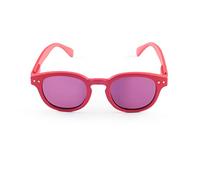 Contacta, Sun Junior, Occhiali da Sole Bambini, Occhiali Bambino con Lenti Polarizzate, Colorati e Divertenti, Aste Flex, Colore Rosso Lente Rossa, Confezione con Sacchetto Portaocchiali, 18g